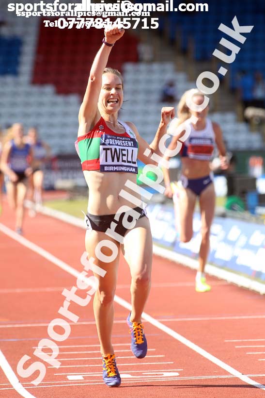 Womens 5000 metres, British World Championship Team Trials, Alexander Stadium, Birmingham